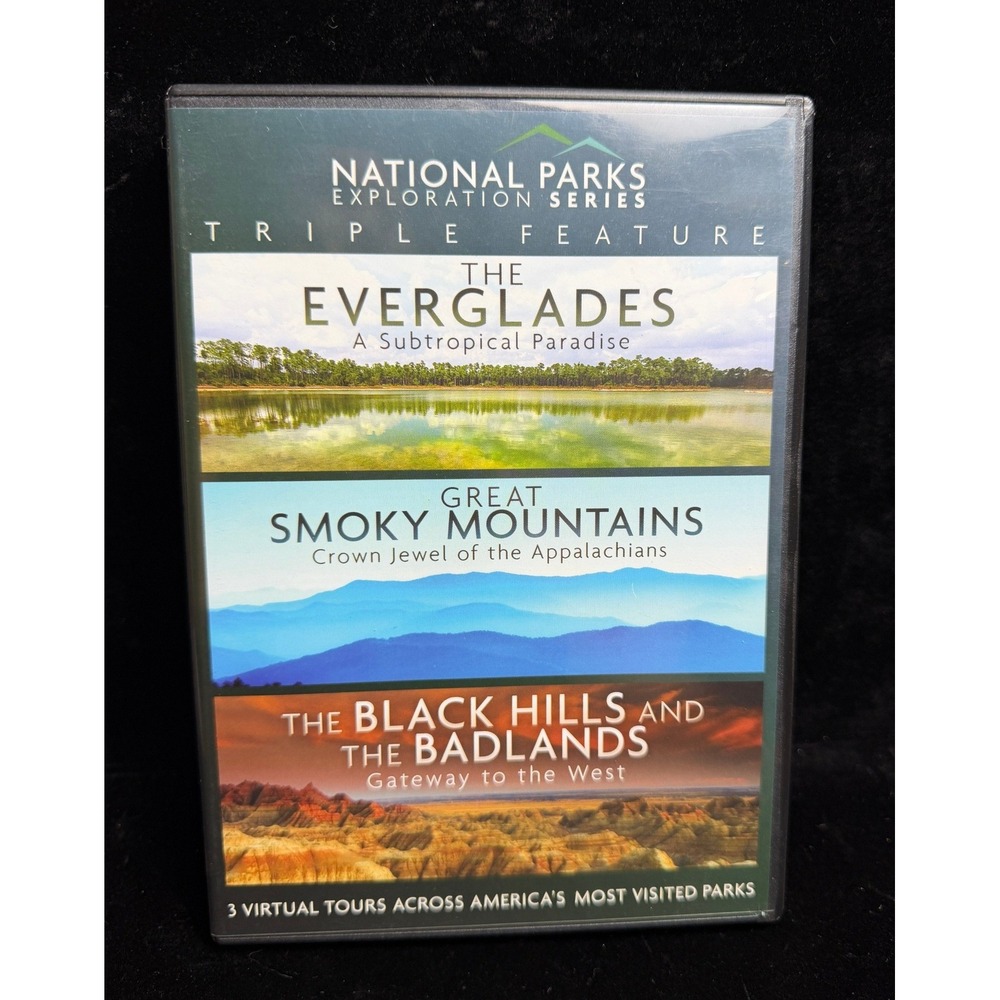 National Parks Exploration DVD Triple Feature: Everglades, Smoky, Black Hills